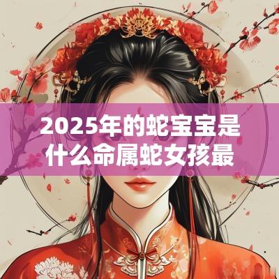 2025年的蛇宝宝是什么命属蛇女孩最吉利的名字免费