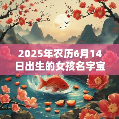 2025年农历6月14日出生的女孩名字宝典吉利好听