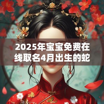 2025年宝宝免费在线取名4月出生的蛇宝宝性格解析