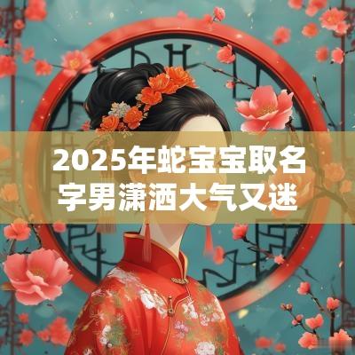 2025年蛇宝宝取名字男潇洒大气又迷人的男孩取名