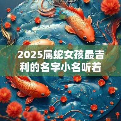 2025属蛇女孩最吉利的名字小名听着心都暖化了