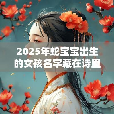 2025年蛇宝宝出生的女孩名字藏在诗里的好名字女生