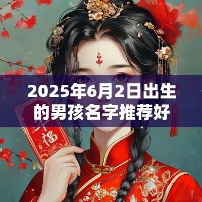 2025年6月2日出生的男孩名字推荐好运名字推荐
