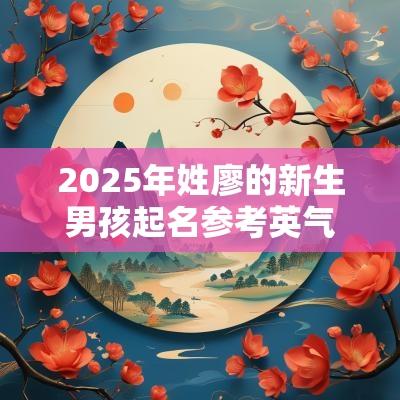 2025年姓廖的新生男孩起名参考英气高级的男孩名字