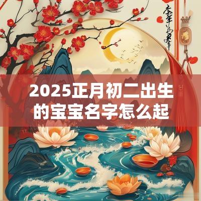 2025正月初二出生的宝宝名字怎么起（精选300个）