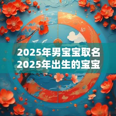 2025年男宝宝取名2025年出生的宝宝起什么名字