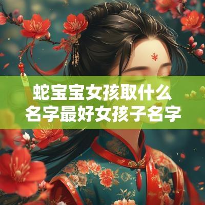 蛇宝宝女孩取什么名字最好女孩子名字2025属蛇取名