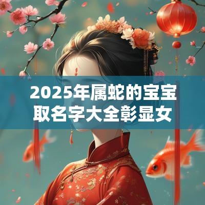 2025年属蛇的宝宝取名字大全彰显女孩的福运的名字