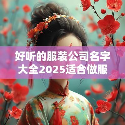 好听的服装公司名字大全2025适合做服装公司的名字