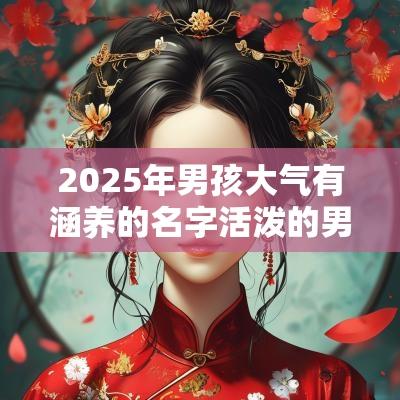 2025年男孩大气有涵养的名字活泼的男宝宝取名大全