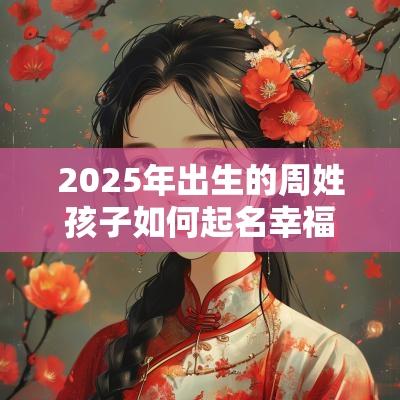 2025年出生的周姓孩子如何起名幸福阳光的名字分享