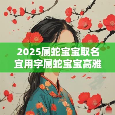 2025属蛇宝宝取名宜用字属蛇宝宝高雅有涵养的名字
