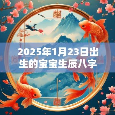 2025年1月23日出生的宝宝生辰八字取名如何改运