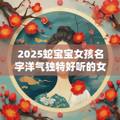 2025蛇宝宝女孩名字洋气独特好听的女生取名推荐