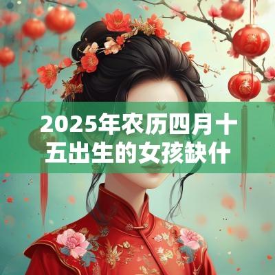 2025年农历四月十五出生的女孩缺什么取名如何补金