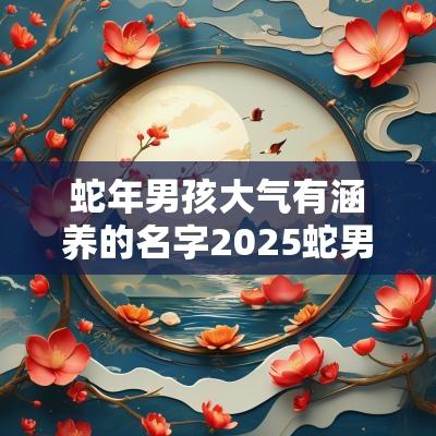 蛇年男孩大气有涵养的名字2025蛇男孩寓意好的名字