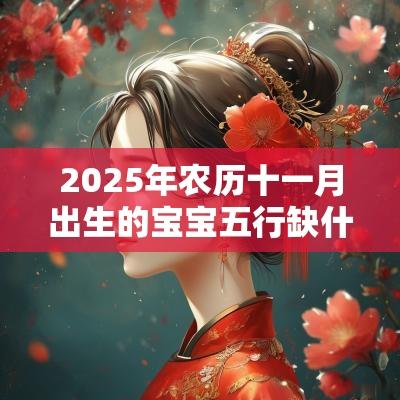 2025年农历十一月出生的宝宝五行缺什么起名宜用字