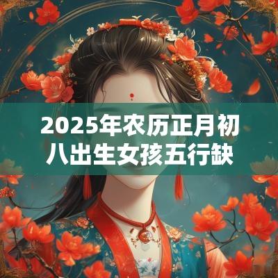 2025年农历正月初八出生女孩五行缺土取名纯真善良