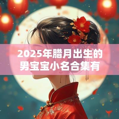 2025年腊月出生的男宝宝小名合集有意义的男孩名字