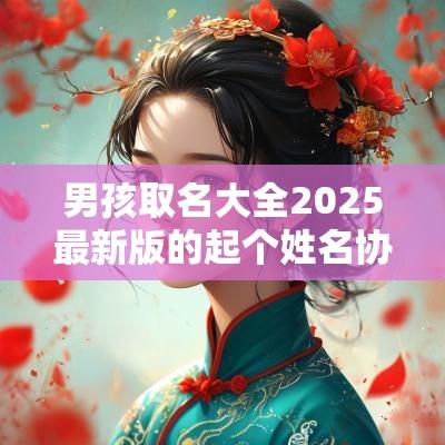男孩取名大全2025最新版的起个姓名协调的好名字