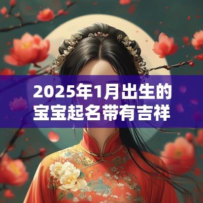 2025年1月出生的宝宝起名带有吉祥寓意的好名推荐