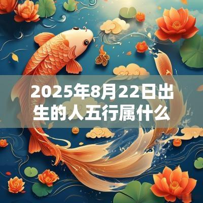 2025年8月22日出生的人五行属什么属火取名建议
