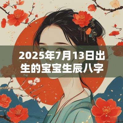 2025年7月13日出生的宝宝生辰八字取名如何改运
