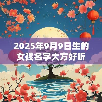 2025年9月9日生的女孩名字大方好听的女宝宝名字