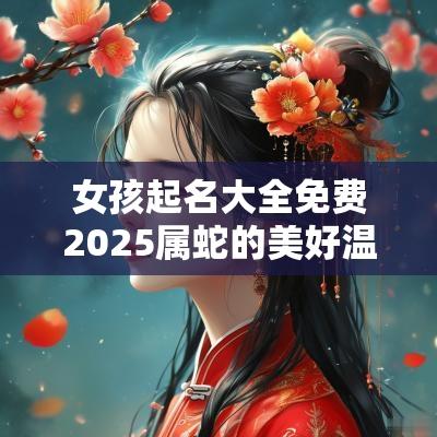 女孩起名大全免费2025属蛇的美好温润的女宝宝名字