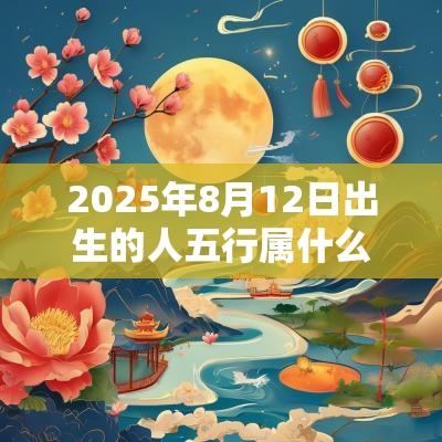 2025年8月12日出生的人五行属什么属火取名建议