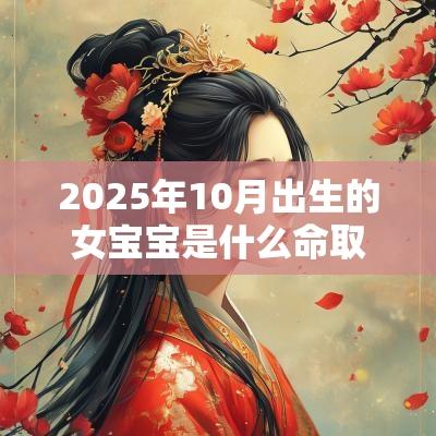 2025年10月出生的女宝宝是什么命取有内涵的名字