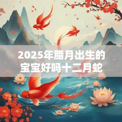 2025年腊月出生的宝宝好吗十二月蛇宝宝取名宜用字