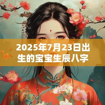 2025年7月23日出生的宝宝生辰八字取名如何改运