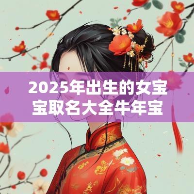 2025年出生的女宝宝取名大全蛇年宝宝取名大全集