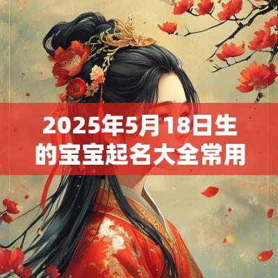 2025年5月18日生的宝宝起名大全常用的取名方法