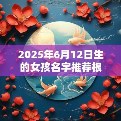 2025年6月12日生的女孩名字推荐根据八字取名
