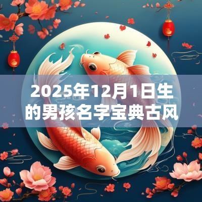 2025年12月1日生的男孩名字宝典古风的男孩名字