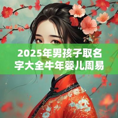 2025年男孩子取名字大全蛇年婴儿周易起名免费分享
