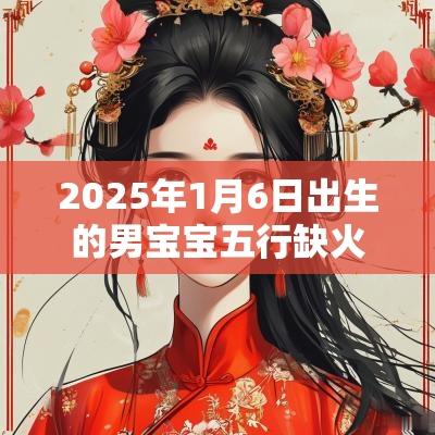 2025年1月6日出生的男宝宝五行缺火取名气宇轩昂