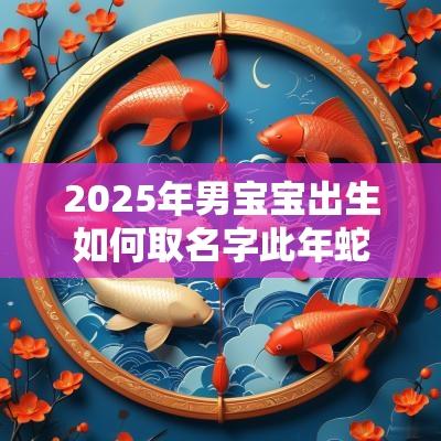 2025年男宝宝出生如何取名字此年蛇宝宝取名忌讳字