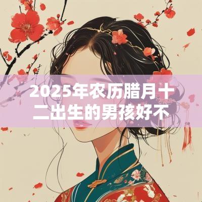 2025年农历腊月十二出生的男孩好不好五行缺火取名
