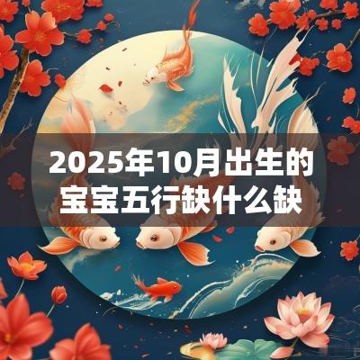 2025年10月出生的宝宝五行缺什么缺火取名字精选