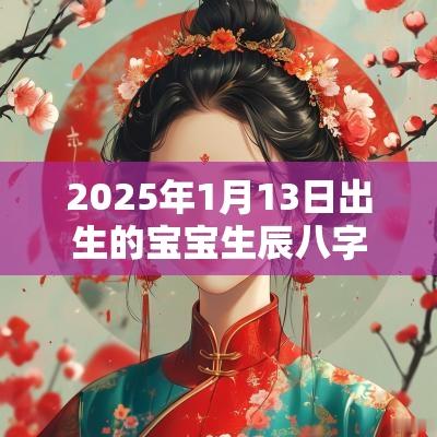2025年1月13日出生的宝宝生辰八字取名如何改运