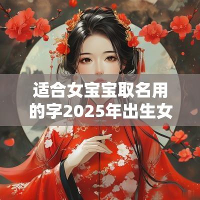 适合女宝宝取名用的字2025年出生女孩虎最好的名字