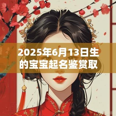 2025年6月13日生的宝宝起名鉴赏取名宜用词推荐