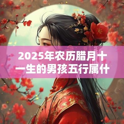 2025年农历腊月十一生的男孩五行属什么取名宜用字