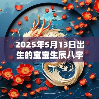 2025年5月13日出生的宝宝生辰八字取名如何改运