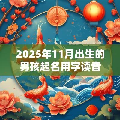 2025年11月出生的男孩起名用字读音有气势的名字