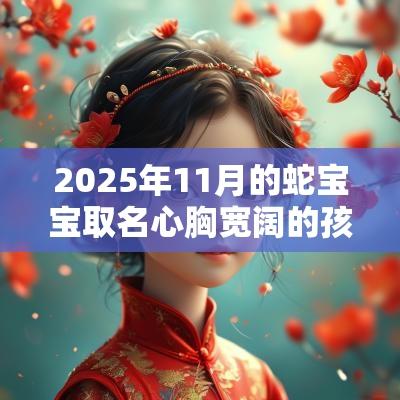 2025年11月的蛇宝宝取名心胸宽阔的孩子起名大全