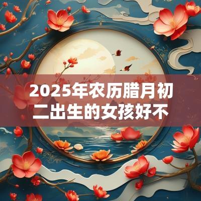 2025年农历腊月初二出生的女孩好不好五行缺木取名